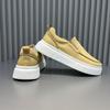 Fashion Summer New Men Ice Slip-On Casual Shoes Loafers Ultra-light Breathable Man Canvas Shoes Fashion Low-top Sneakers Footwear Hombre