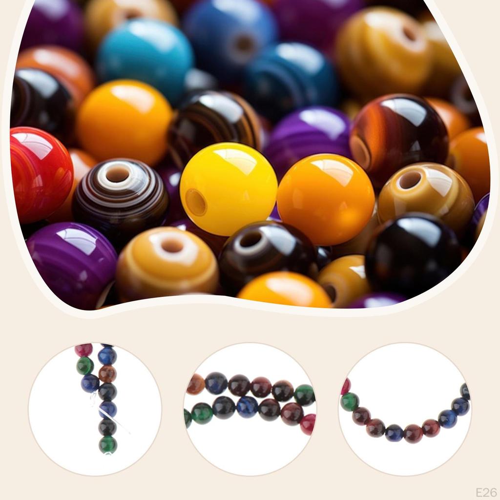 Stone Beads Bracelet Making Bead Decoration Durability Delicate Practical Ornament Gifts Jewelry