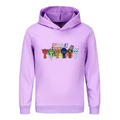 Kinder 3D Hoodie Sprunki Pullover Kinderpullover