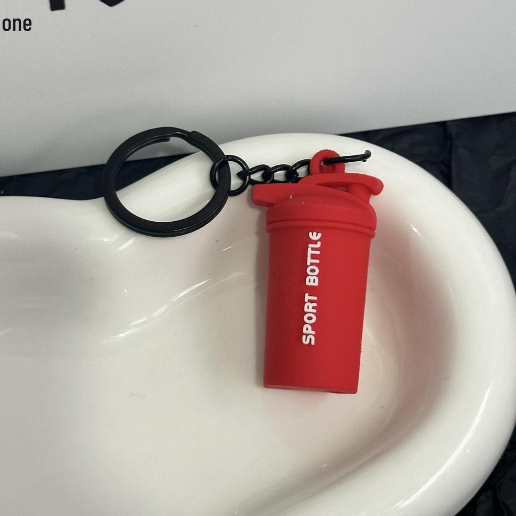 Miu Series Dumbbell Plate Keychain: Trendy Fitness Accessory & Sports Jewelry Gift