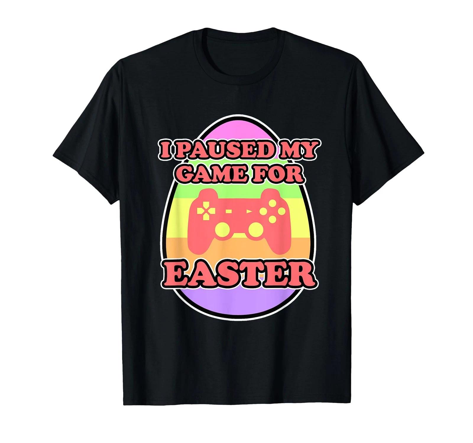 Game Design - I Paused My Game For Easter T-Shirt_ 3XL