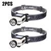 1000LM Sensor Headlamp USB C Rechargeable 5 Modes Headlight with Power Display Cap Clip Outdoor Fishing Camping Head Flashlight