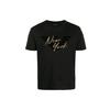 Ss22 Solid Color Letter Print Casual Crew Neck Short Sleeve T-Shirt Men Tops Black 6G1TF0-1JPRZ-0999