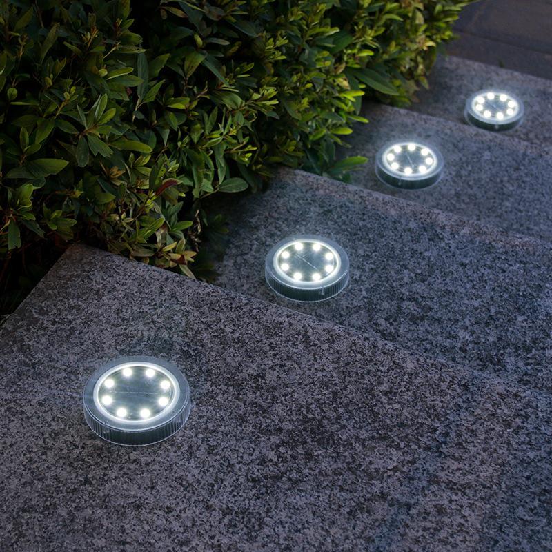 Solar Ground Lights for Outdoor Garden and Landscape – Waterproof Decorative Yard Lights