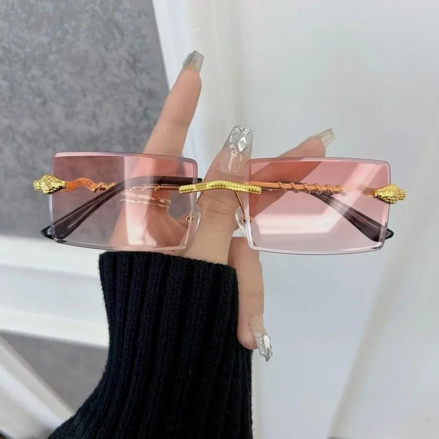 Colorful Square Sunglasses Women Men Rectangle Sun Glasses Female Male Designer Brand Unisex Travel Outdoor