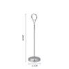 Cute Stainless Steel Round Photo Clip Elegant Note Clamp Stand  Restaurant Table