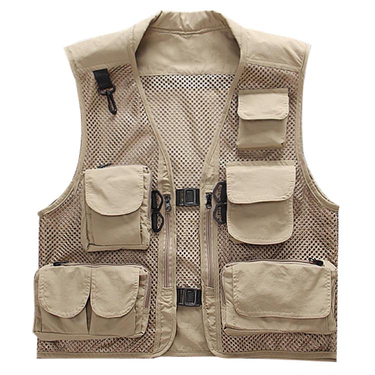 

2025 Summer Outdoor Sport Multifunction Casual Cargo Vest Men Women Tactical Techwear Style Hip Hop Street Dance Waistcoat M