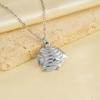 Yousheng Tropical Fish Pendant Necklace, Women Cute Fish Necklace, Dainty Summer Beach Necklace, Jewelry for Seaside