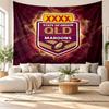 Queensland Maroons Wall Tapestry, Soft Fabric Wall Hanging, Decorative Backdrop For Bedroom Home Wall Art