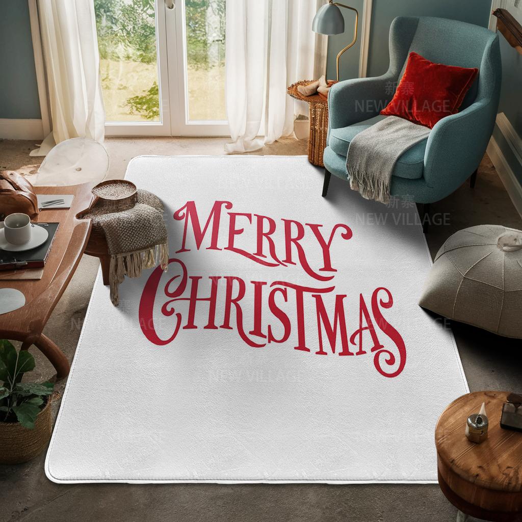 Koberec ke vchodu do domu Rohožka ke dveřím do domu Obývací pokoj Vana Koupelna Protiskluzové koberce s absorpcí vody vana Veselé Vánoce zima