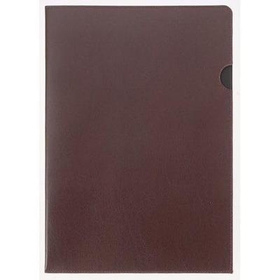 Raymay Fujii ZeitVektor Document File Holder, Genuine Leather, A4 Size, Wine Red, ZVF1404Z