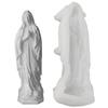 3D Virgin Mary Figurine Silicone Candle Molds for Epoxy Resin Candle Soap Making Home Decoration Temperature Resistant