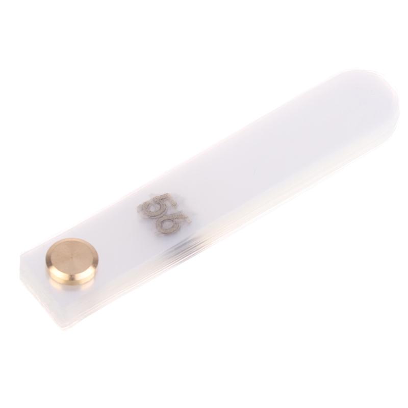 

56 шт./набор Стоматологический калибр для интерпроксимальной редукции Инструменты для лечения 0,1 мм Зубной пластиковый прозрачный измеритель зазора 56 pcs