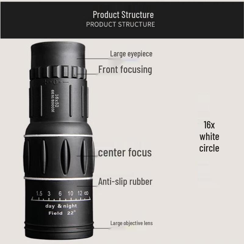miflame 40x60 Outdoor Monocular Telescope