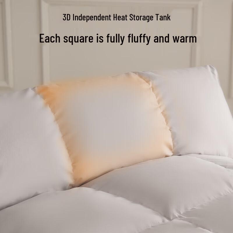 Hengyuanxiang 100% Cotton White Duck Down Comforter