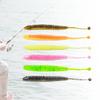 30Pcs Fishing Lures 4.8/6/8cm Artificial Worm Baits for Trout Fishing Swimbaits Soft Lures Tail Baits Fishing Tackle