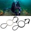 Diving Hand Mirror Portable Diving Rearview Mirror Adjustable Round Convex Diver Observe Mirror Diving Equipment for Cave Dive Drifting