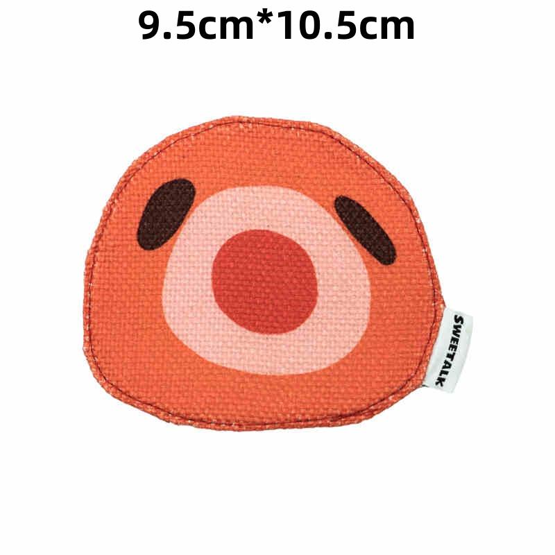 

Подставки под напитки «Инопланетные животные» Льняные Подстаканники Креативные Веселые Мультяшные Теплоизоляционные Настольные Коврики Для Дома Кухни Защита от Ожогов Высокотемпературные Подставки