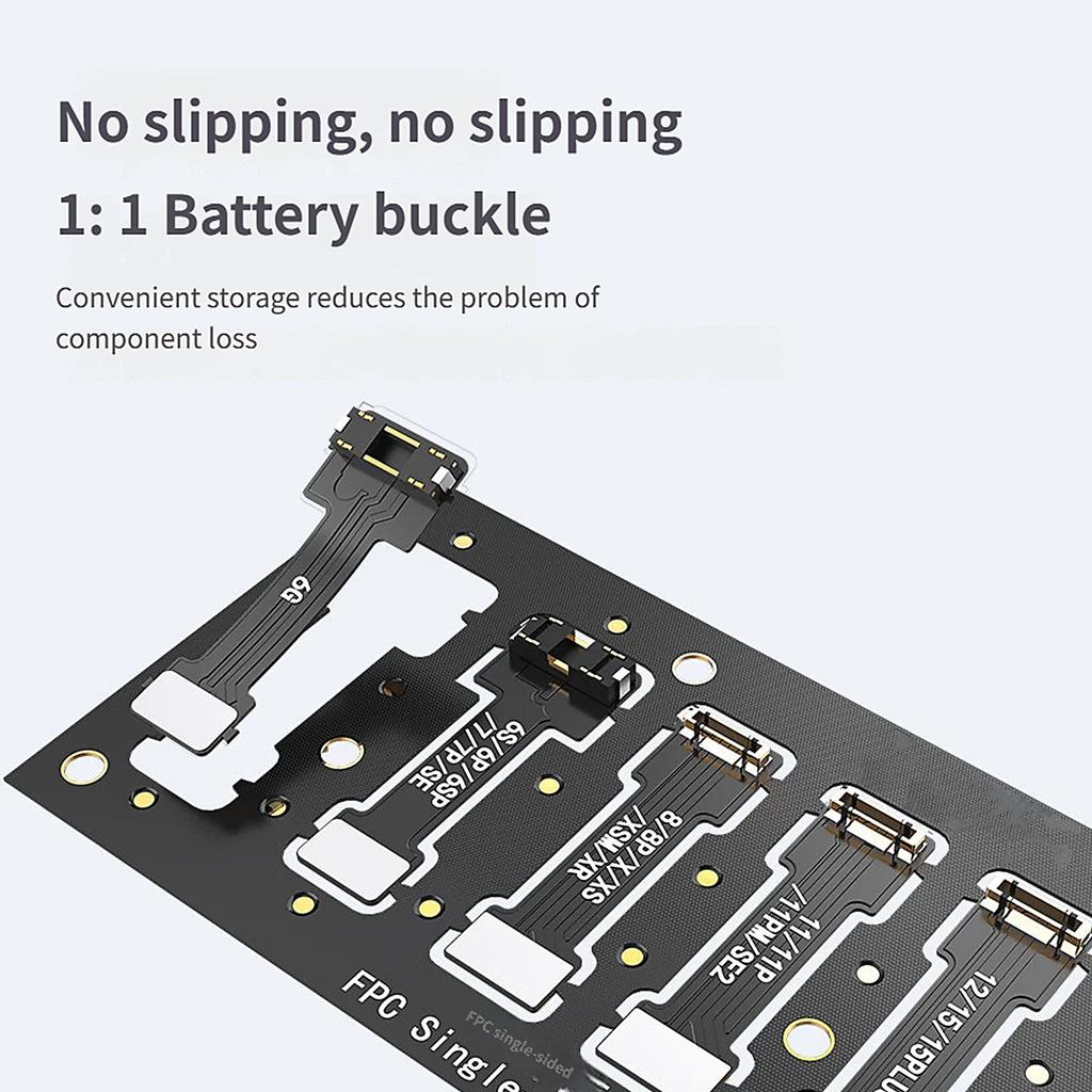 FPC Soft Battery Connectors Phone Repair Component Work Flexible Materials and Secure Connection Suitable for Testing