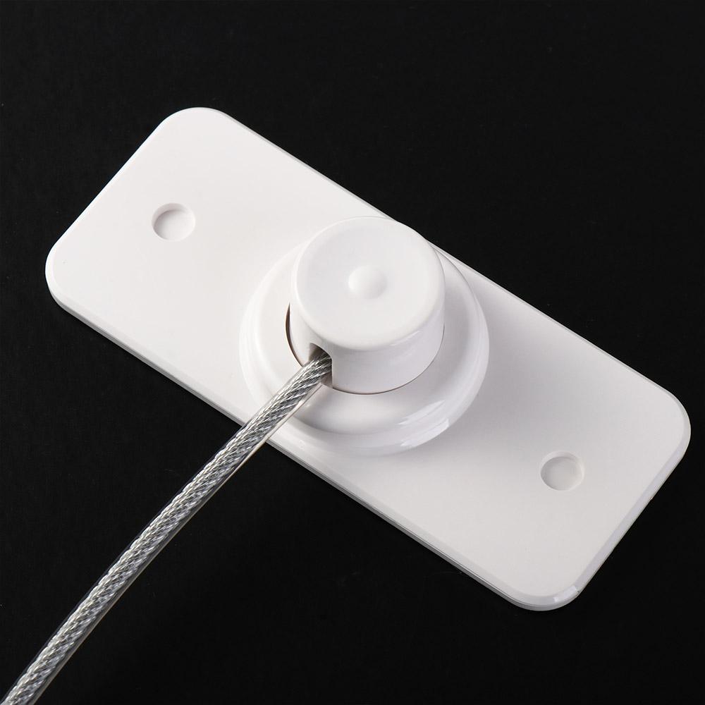 Plastic Windows Lock with Key Door Safety Restrictor Children Safety Windows Lock Cabinet