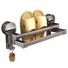 Suction Cup Slippers Double-layer Hanger Toilet Non-punching Wall-mounted Rack Toilet Bathroom Drain Storage Artifact