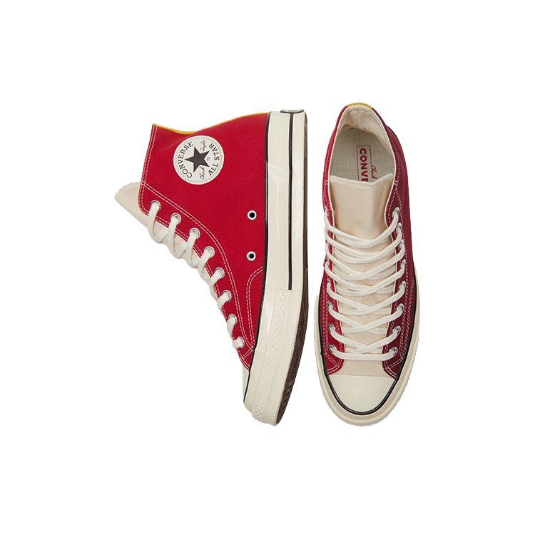 Converse Chuck 70 High 'Tri-Panel' Team Red/Gym Red/Natural Ivory Unisex Sneakers 171123C