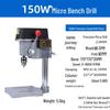 Compact Multifunctional High-Speed Mini Bench Drill for Bead Making and Milling