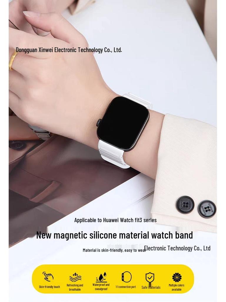 Huawei Watch Fit 3 and Fit 4 Pro Replacement Strap - Elegant Style Wristband