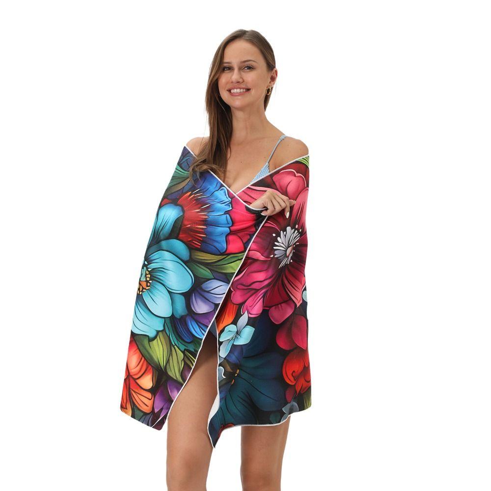 Quick Drying Pool Towel Large Size Microfiber Blanket Bath Towel Oversized Beach Towel  Outdoor