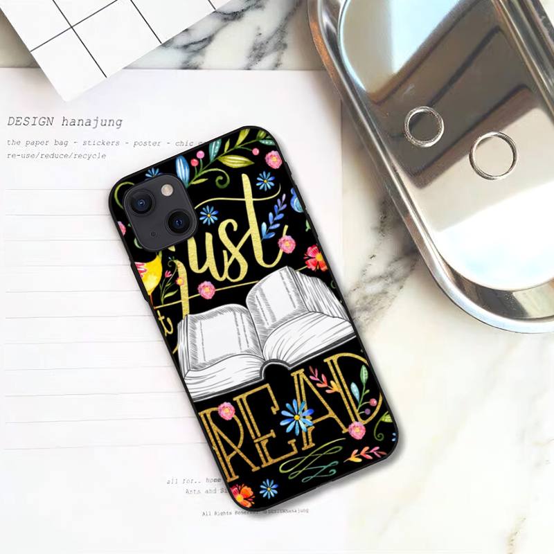 Reading Is Dreaming With Open Eyes Phone Case For iPhone 11 12 Mini 13 14 15 Pro XS Max X Plus SE XR Shell