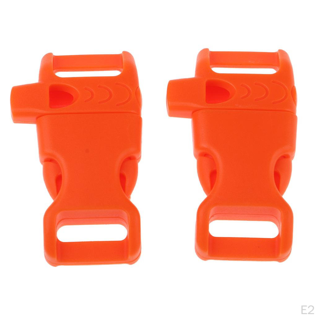 10 Överlevnadsspännen för Utomhuscamping Paracord-armband