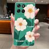 For Motorola Moto G57 Power / G67 Power 5G Case Clear Luxury Fashion Butterfly Flowers Soft TPU Silicone Casing Protective Cover