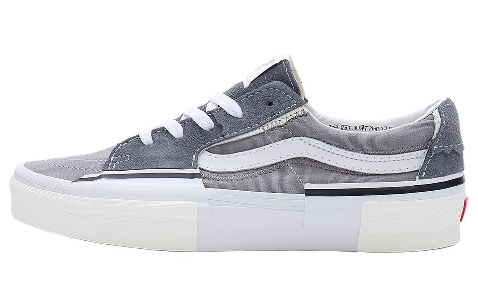 Vans SK8 Low Reconstruct Grey White VN0009QSGRY 37