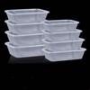 Einweg Rechteckige Mitnahme-Lebensmittelbehälter