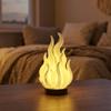Color Changing Simulation Flame Night Light Creative Decorative 3D Printed Light Imitation Portable Simulation Fire Lamp