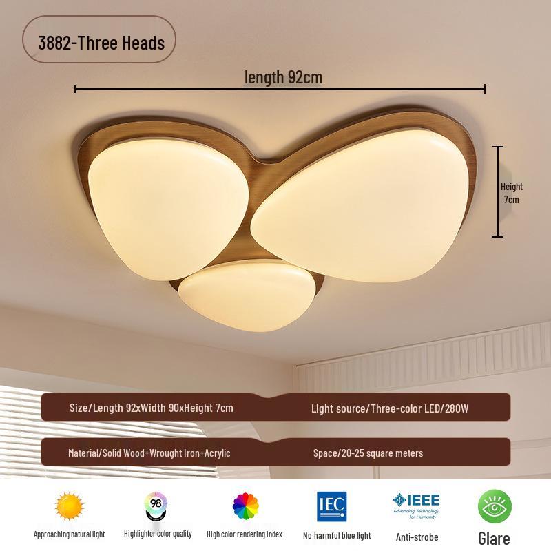 Modern Chinese Cartoon Panda Ceiling Light for Kids' Room