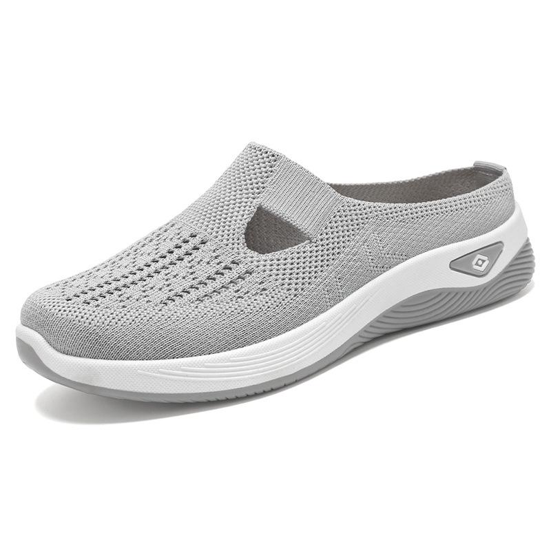 Women's Summer Breathable Slip-On Closed-Toe Casual Shoes