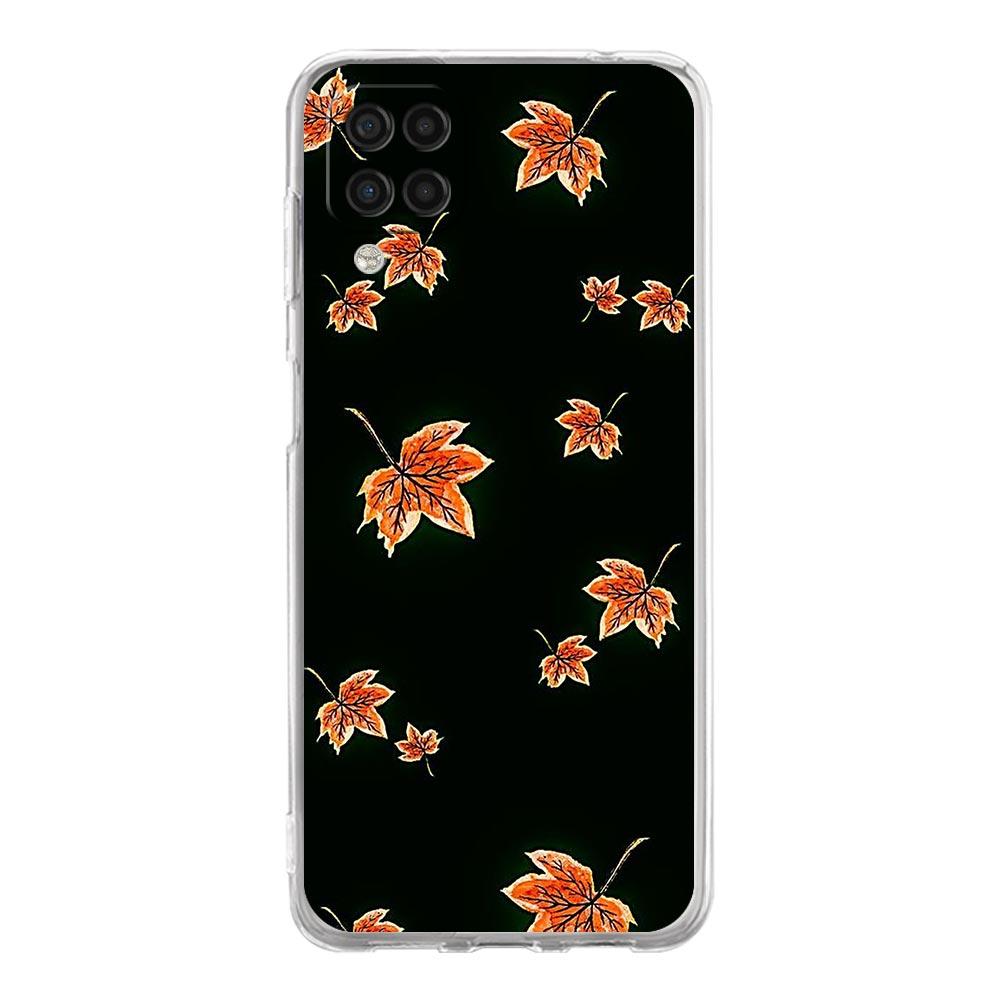 Leaves Fall Fox Pumpkin Halloween Phone Case For Samsung A13 A33 A73 A53 A23 A51 A71 A21S A12 A31 A41 A03S A22 A52 A32 5G Cover