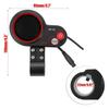 6-pins Elektrisk Scooter Tumgas LCD-display 72V Styrenhet Vridgas QS-S4