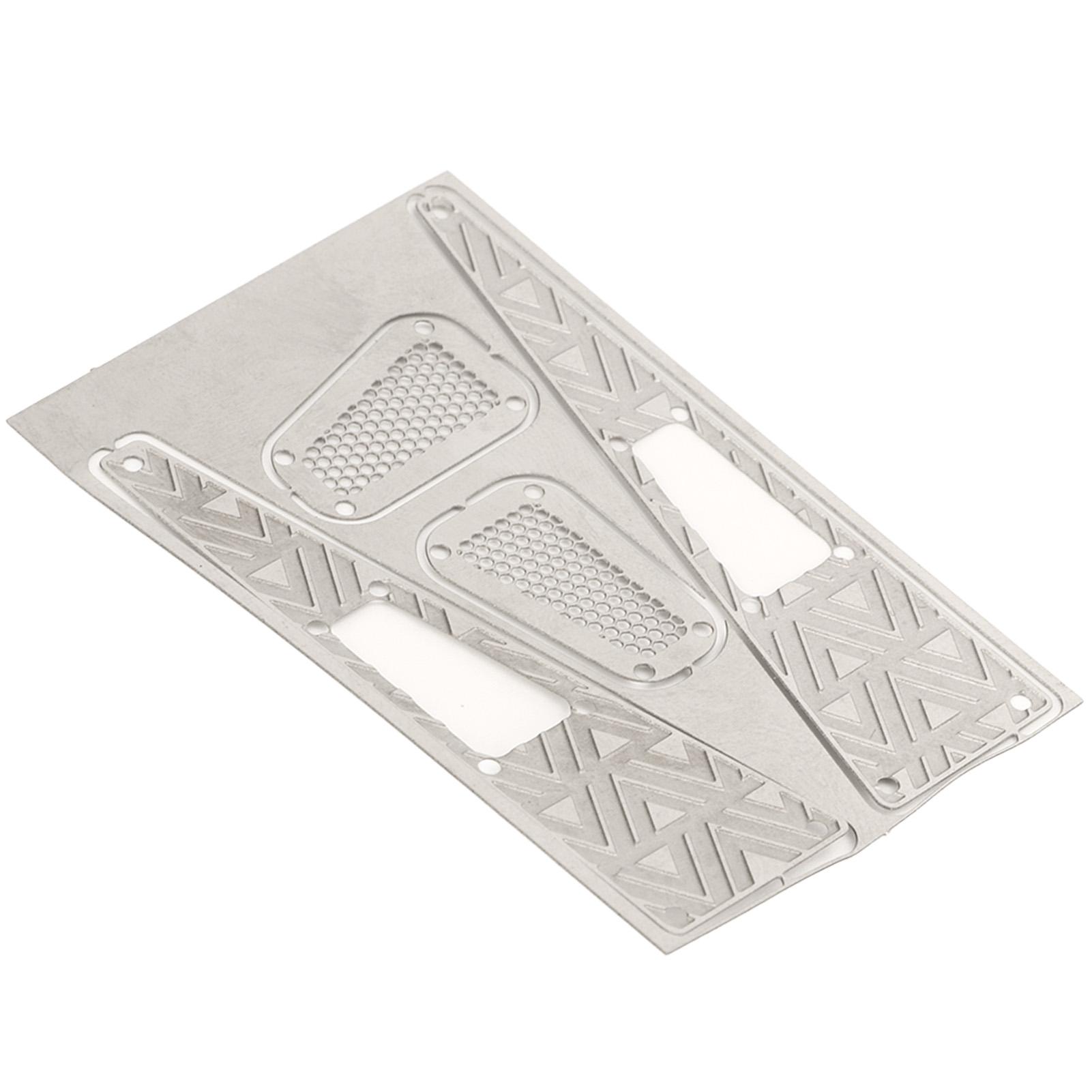 

RC Car Decorative Sticker Exquisite Stainless Steel Decorative Decals for Traxxas 1 18 RC Cars