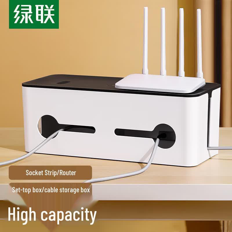 UGREEN LP110 Power Strip & Cable Organizer Box