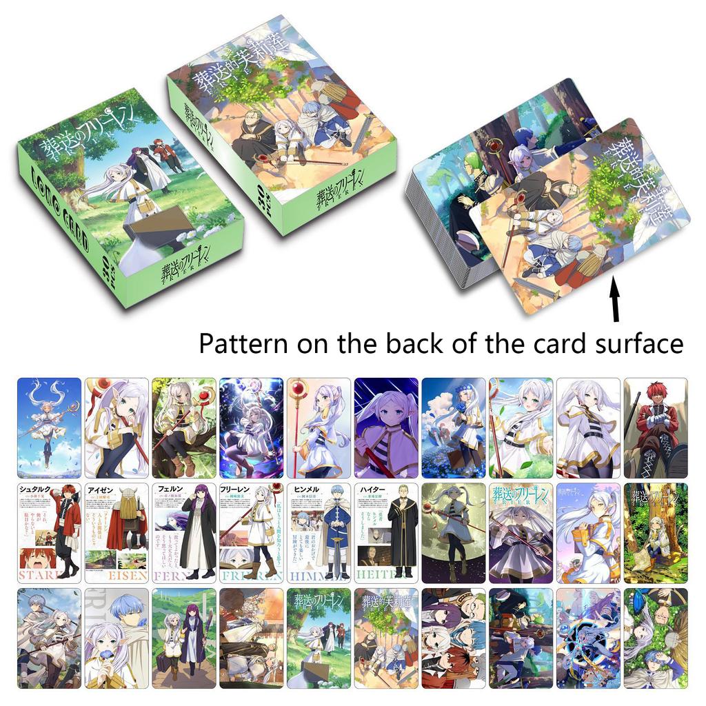 30 Pieces Cartoon Photo Collectible Cards Set Anime Style Gift Memorabilia