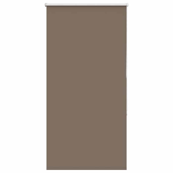VidaXL Blackout Roller Blind Coffee 80x175cm Fabric Width 75.7cm, Day and Night Blind, Kitchen Blind, Blind 4011020