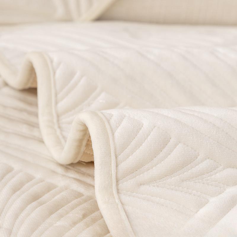 Nordic Sofa Cushion Simple Modern Winter Short Plush Non-Slip Cushion Four Seasons Universal Leather Sofa Cover Cover Cloth
