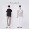 Jingdong JZ Men's Short Sleeve Silk Blend Polo Shirt