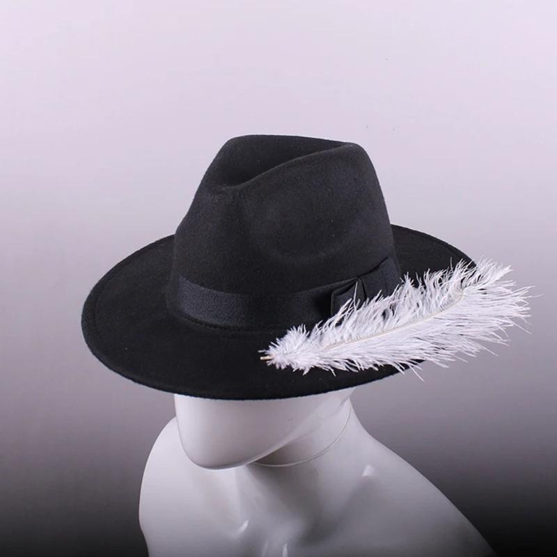 Elegant Bowler Hat Faux Wool Felted Wedding Accessory Hat Materials Event Wear Years Round Fashion Use