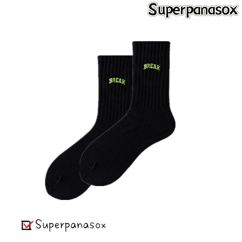 Cityboy Unisex Trendy Skateboard Mid-Tube Socks – Breathable Cotton for High-Street Style