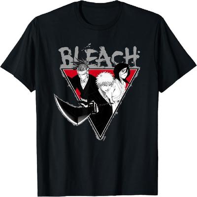 Bleach Triangle Group Splatter Logo Anime T-Shirt