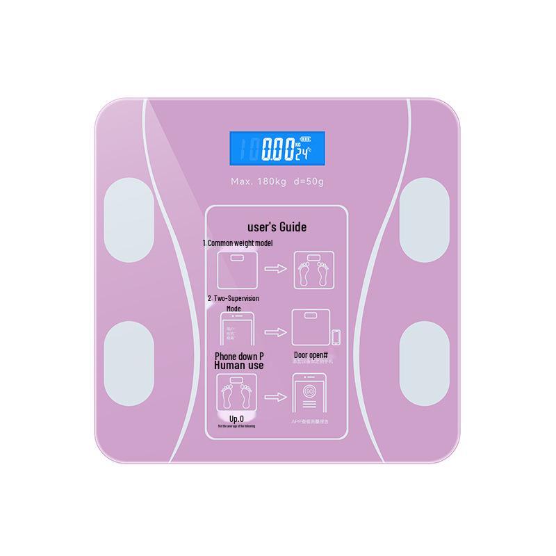 Smart Bluetooth Body Fat Scale - Customizable Electronic Weight Scale for Adults