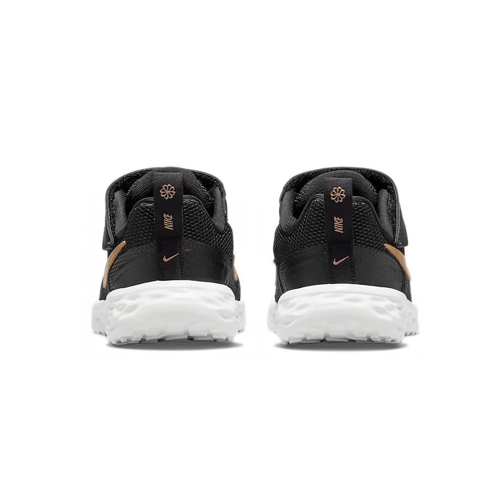 Nike Low top Toddler Shoes Black Gold Infant And Toddler DD1094-002
